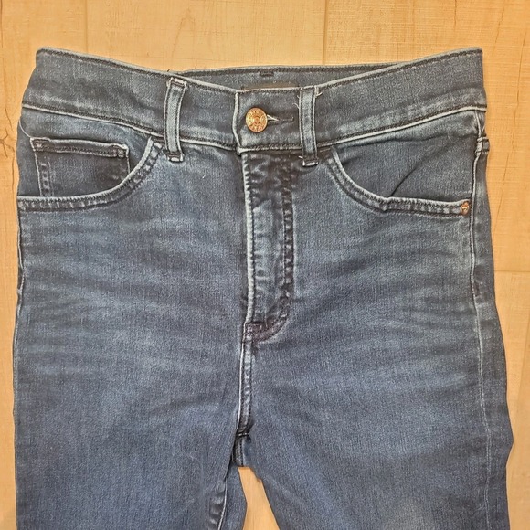 Express High Rise Bell flare Jeans Women's 4 - Picture 2 of 7